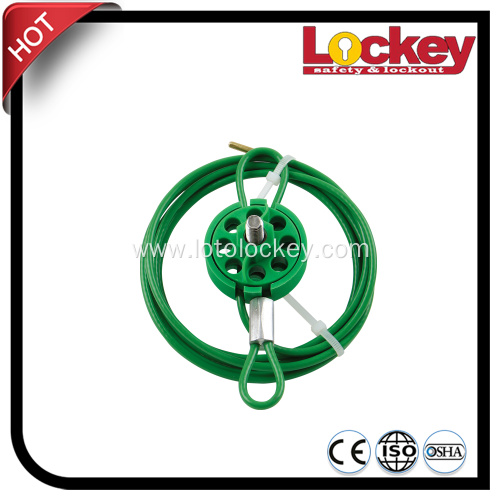 Economic Adjustable Stainless Steel Cable Security Lock